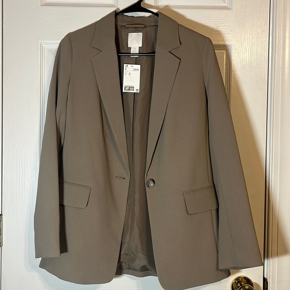 H&M Taupe Blazer